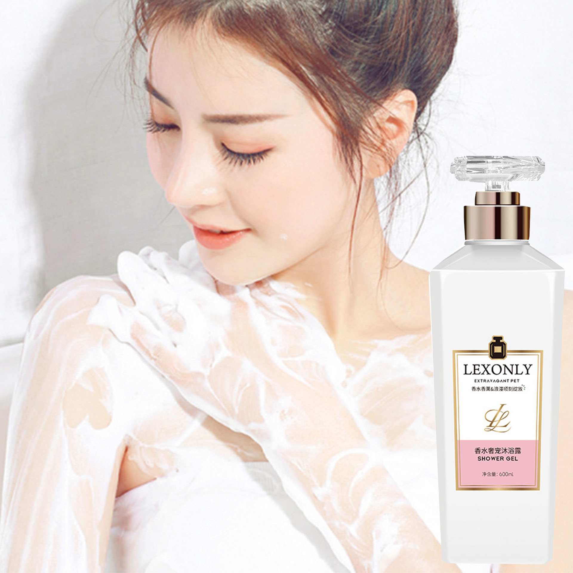 Perfume Fragrance Body Wash - Bagnoschiuma Profumato a Lunga Durata, Idratante,
