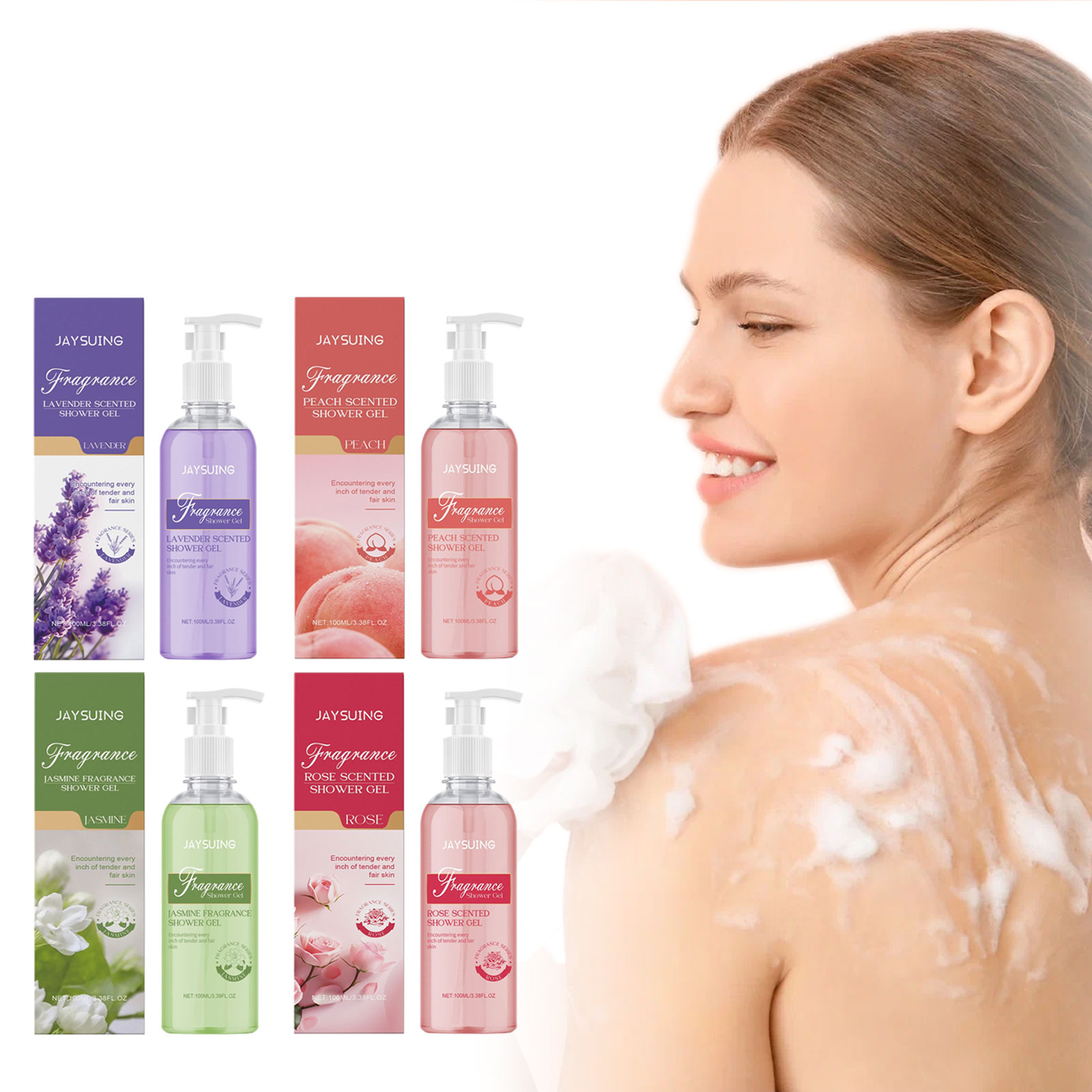 Perfume Fragrance Body Wash - Gel doccia profumato Lavaggio del corpo