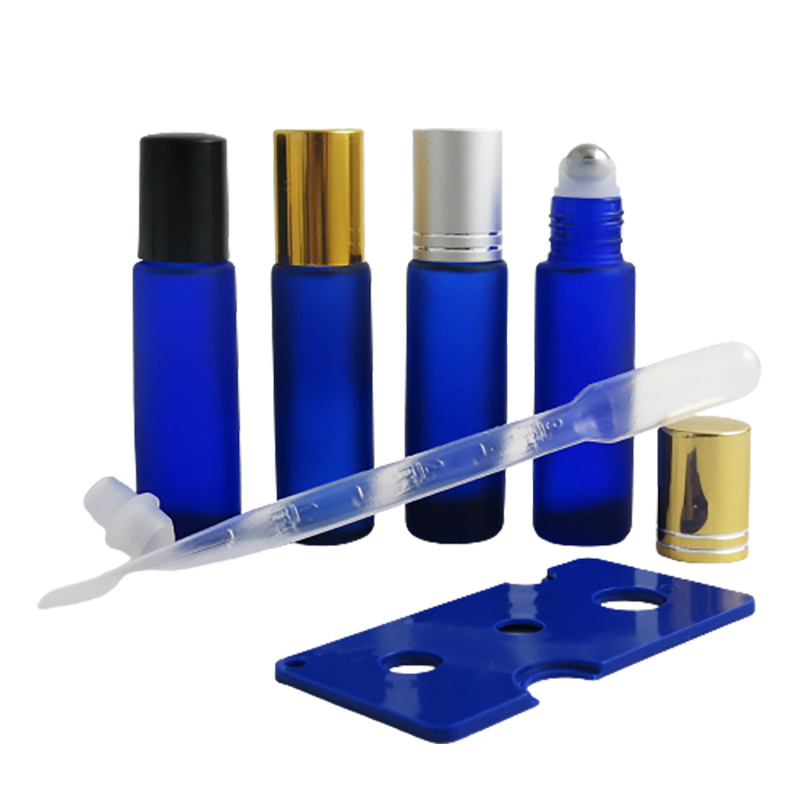 Perfume X - 20 Flaconi Roll-on in Vetro Blu