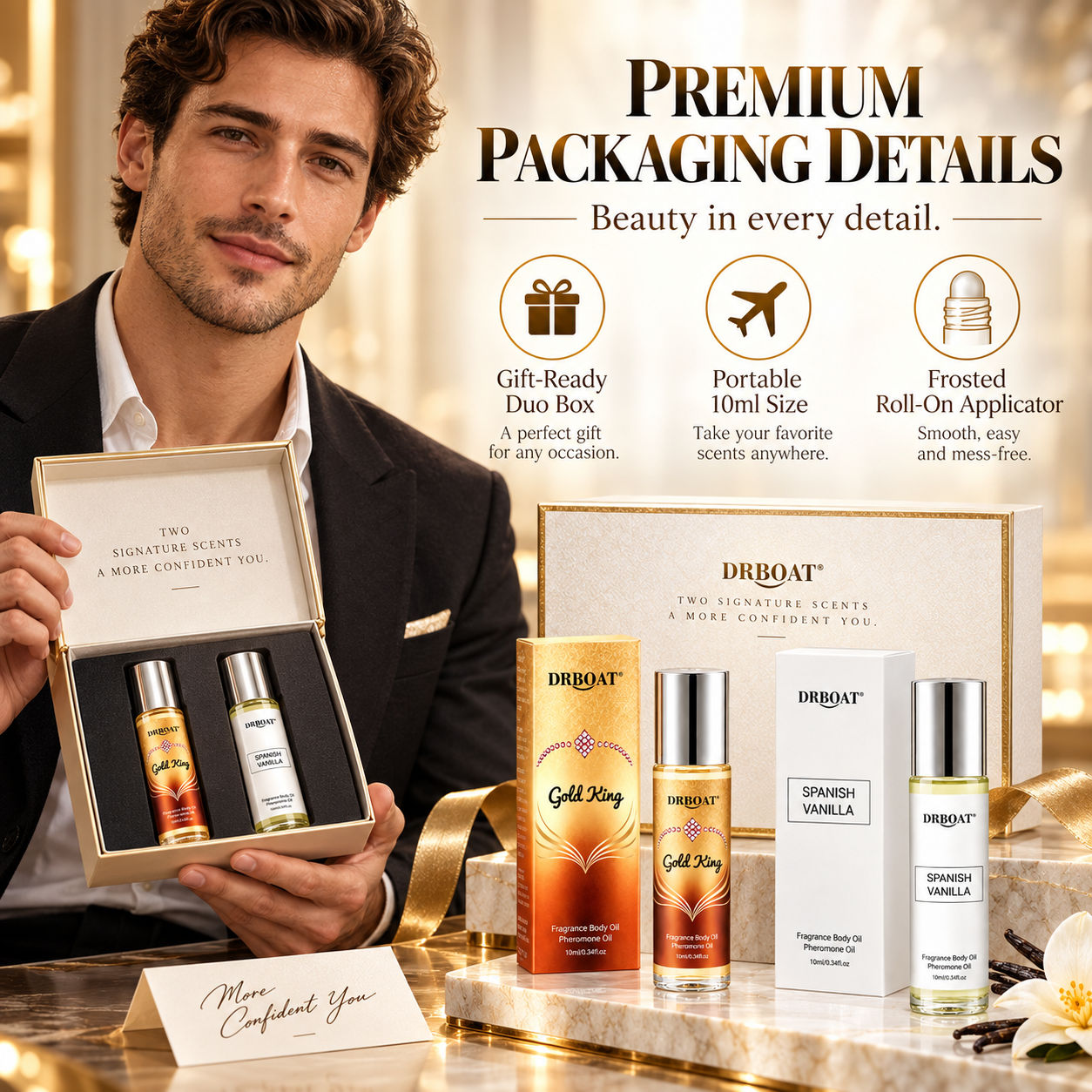 Kit di profumi roll-on per uom - Perfume Fragrance Tous recensione e prezzo
