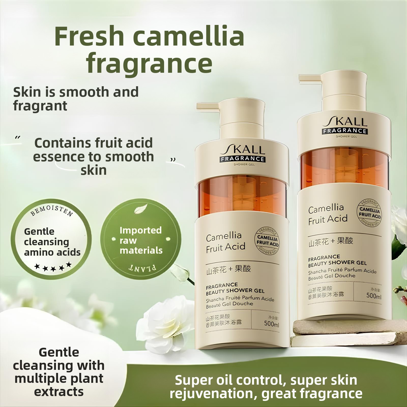 Bagnoschiuma agli Acidi della  - Perfume Fragrance Body Wash recensione e prezzo